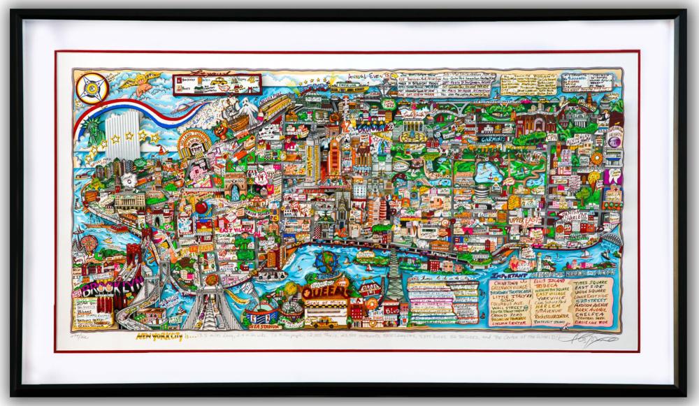 Charles Fazzino- 3D Constru... image