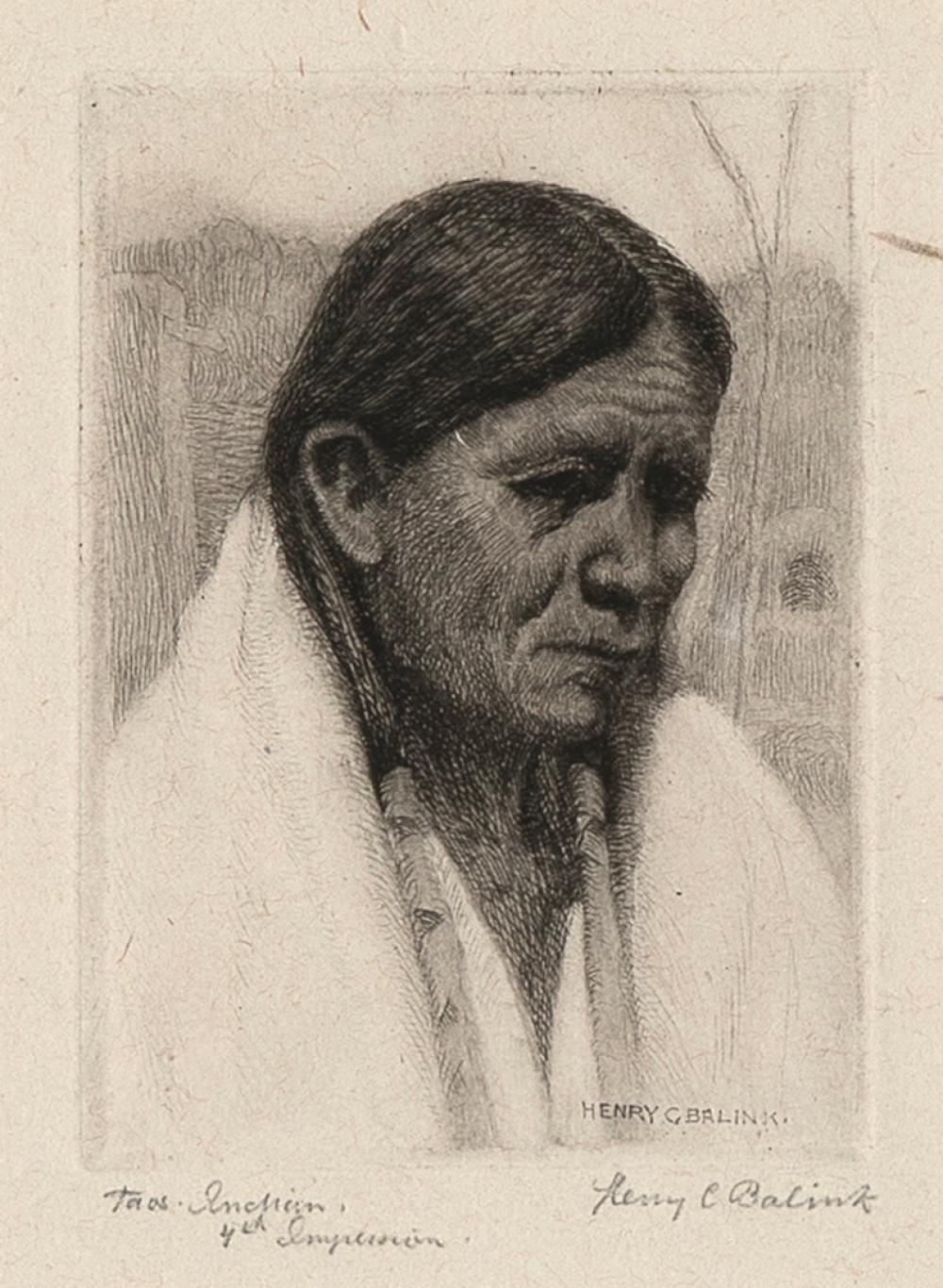 Henry Cornelius Balink, Taos Indian