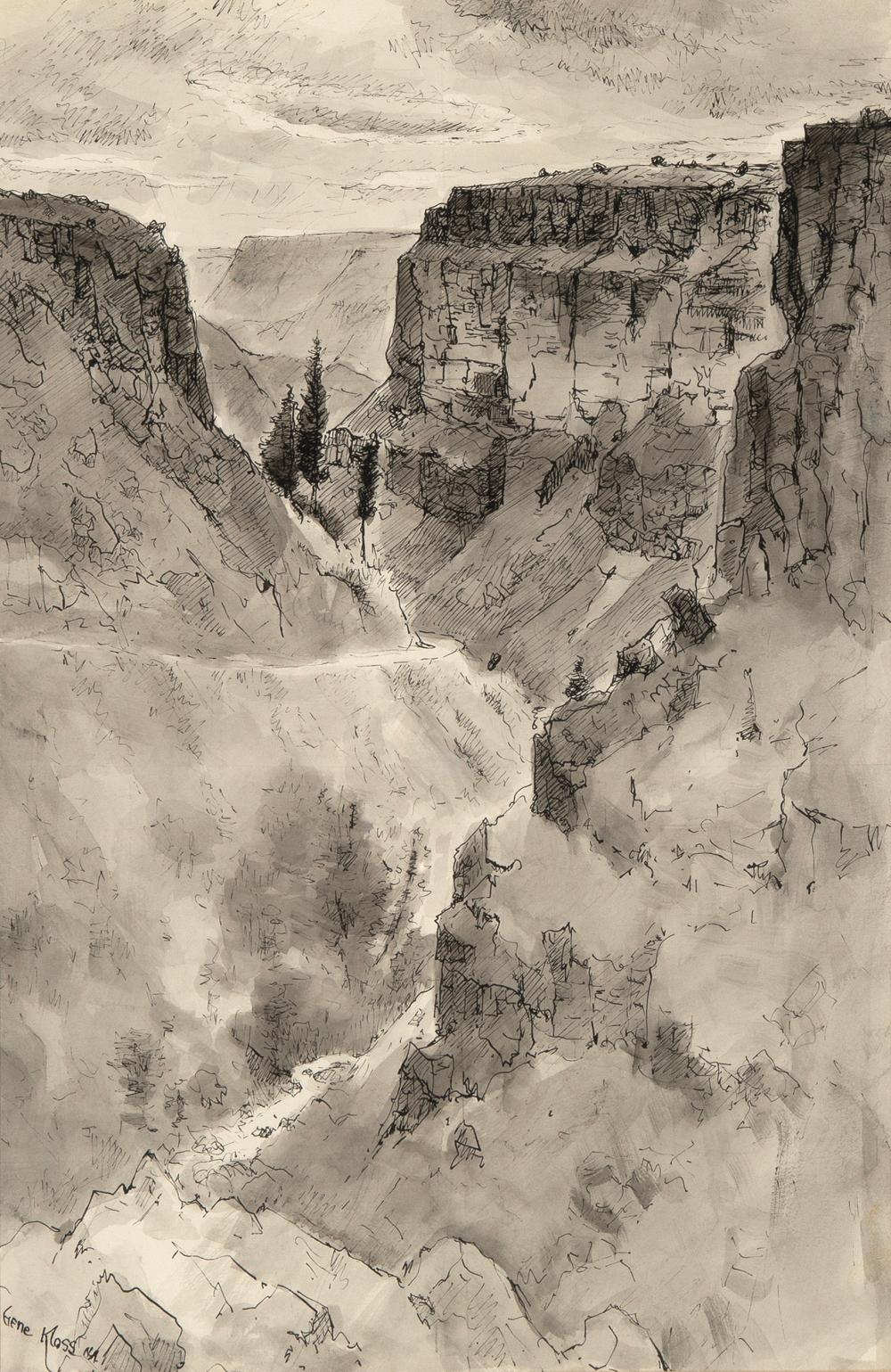 Gene Kloss, Grand Canyon Landscape