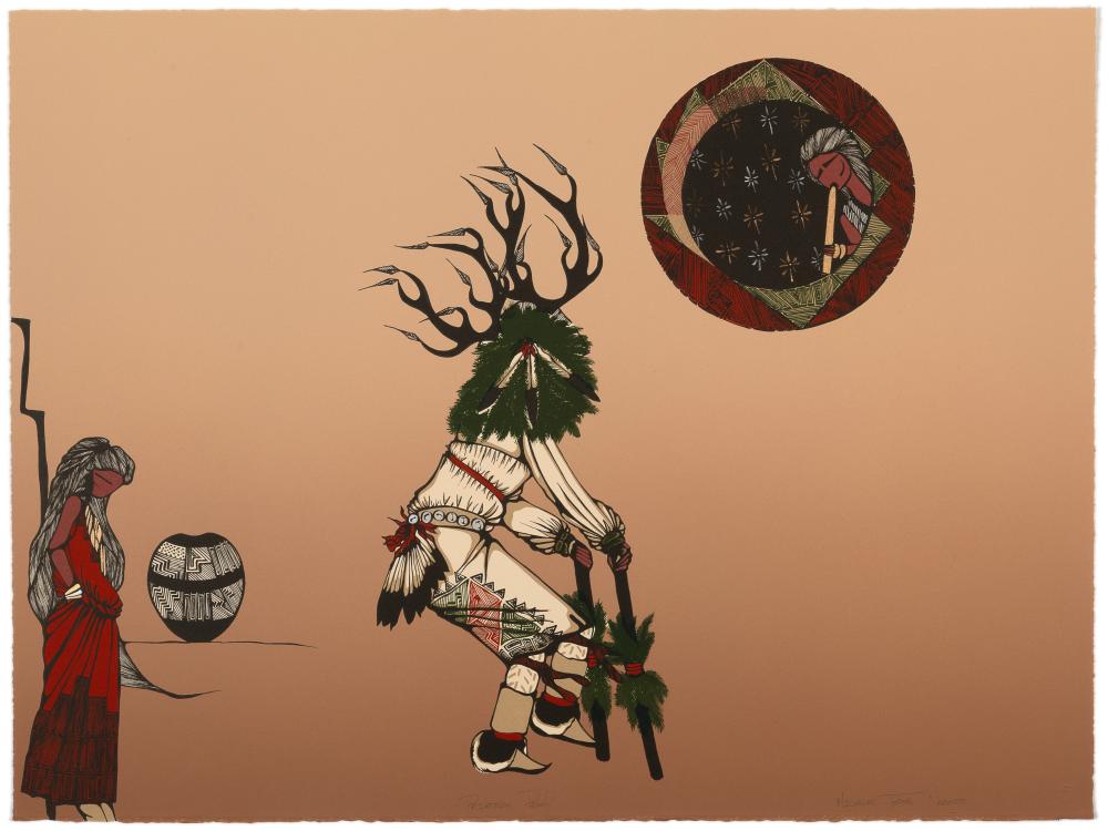 Michelle Tsosie Naranjo, Retrospect - My Tewa World, ca. 1985