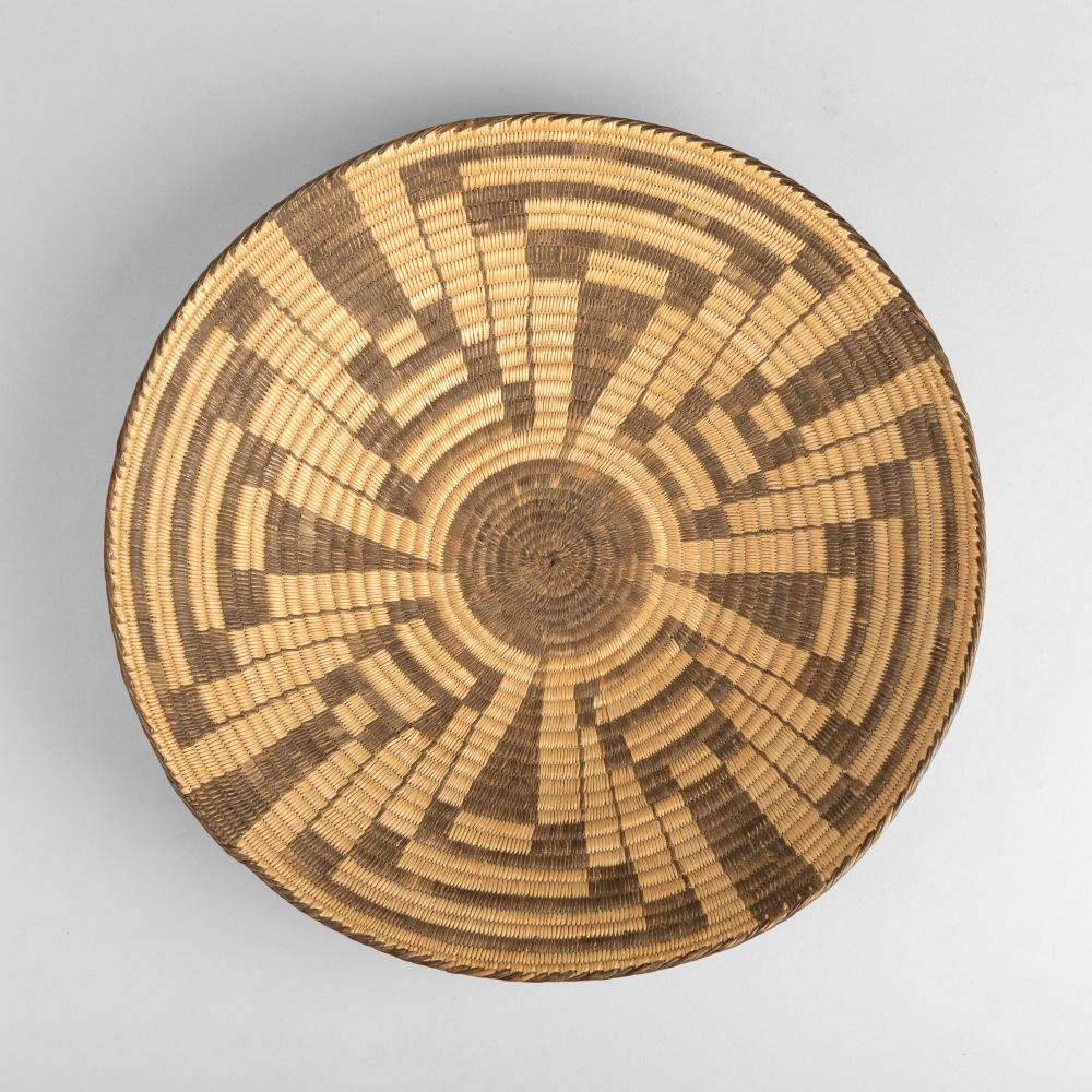 Pima, Basketry Tray, ca. 1920