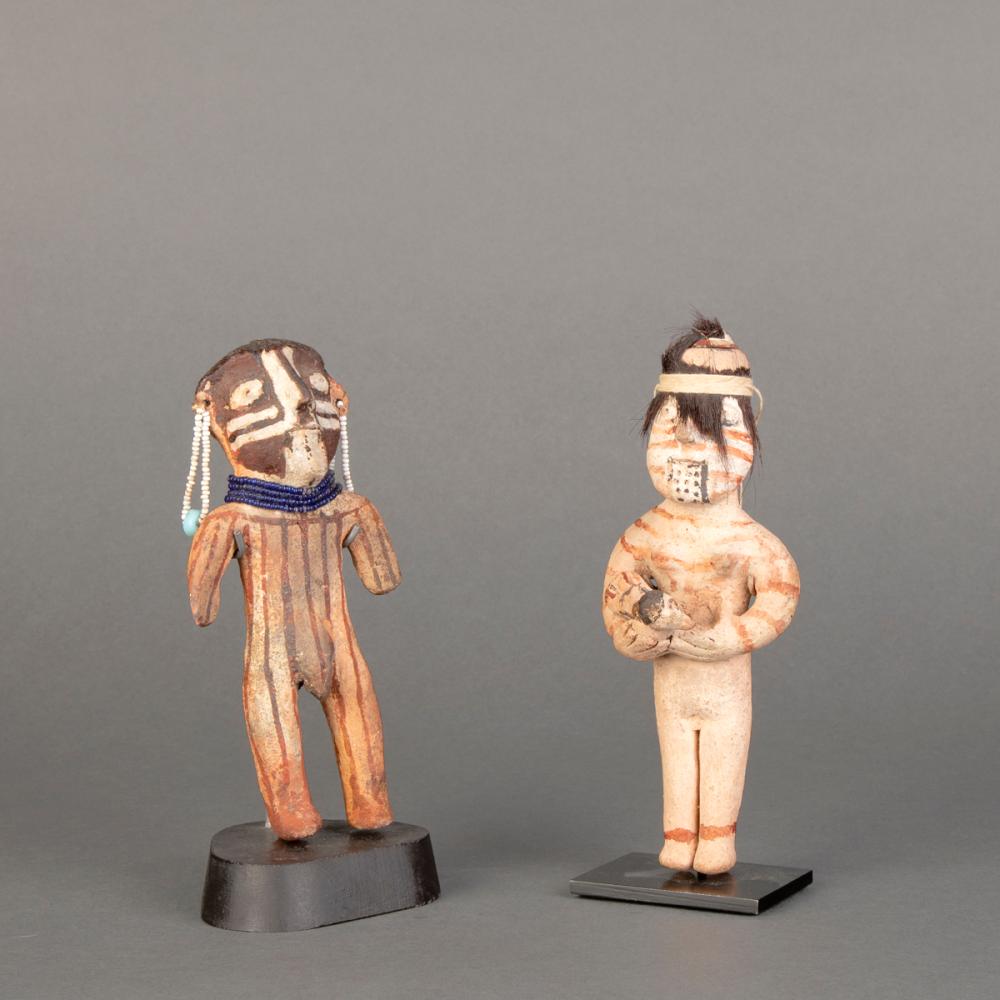 Two Mojave Dolls, ca. 1890
