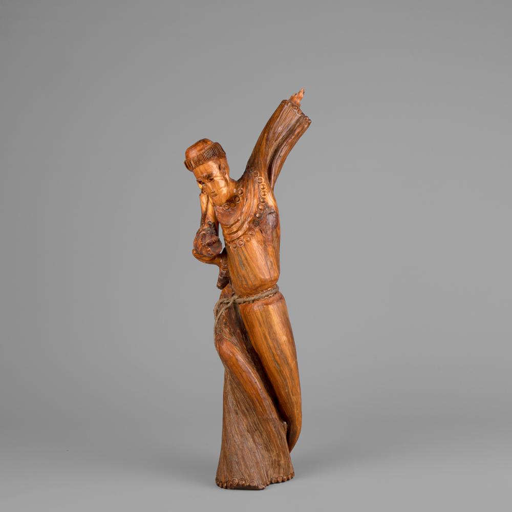 Michael Sanchez, Bulto of Saint Anthony, 1991