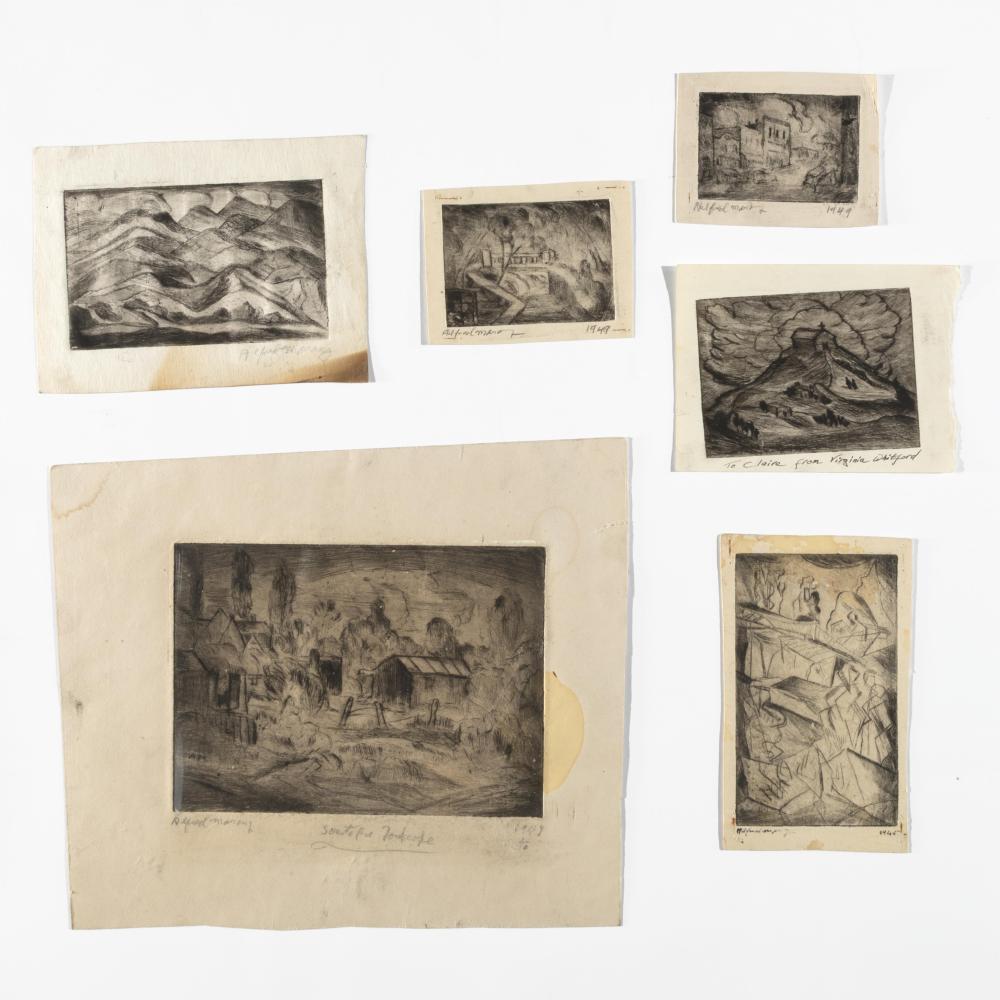 Alfred Gwynne Morang, Group of Six Prints