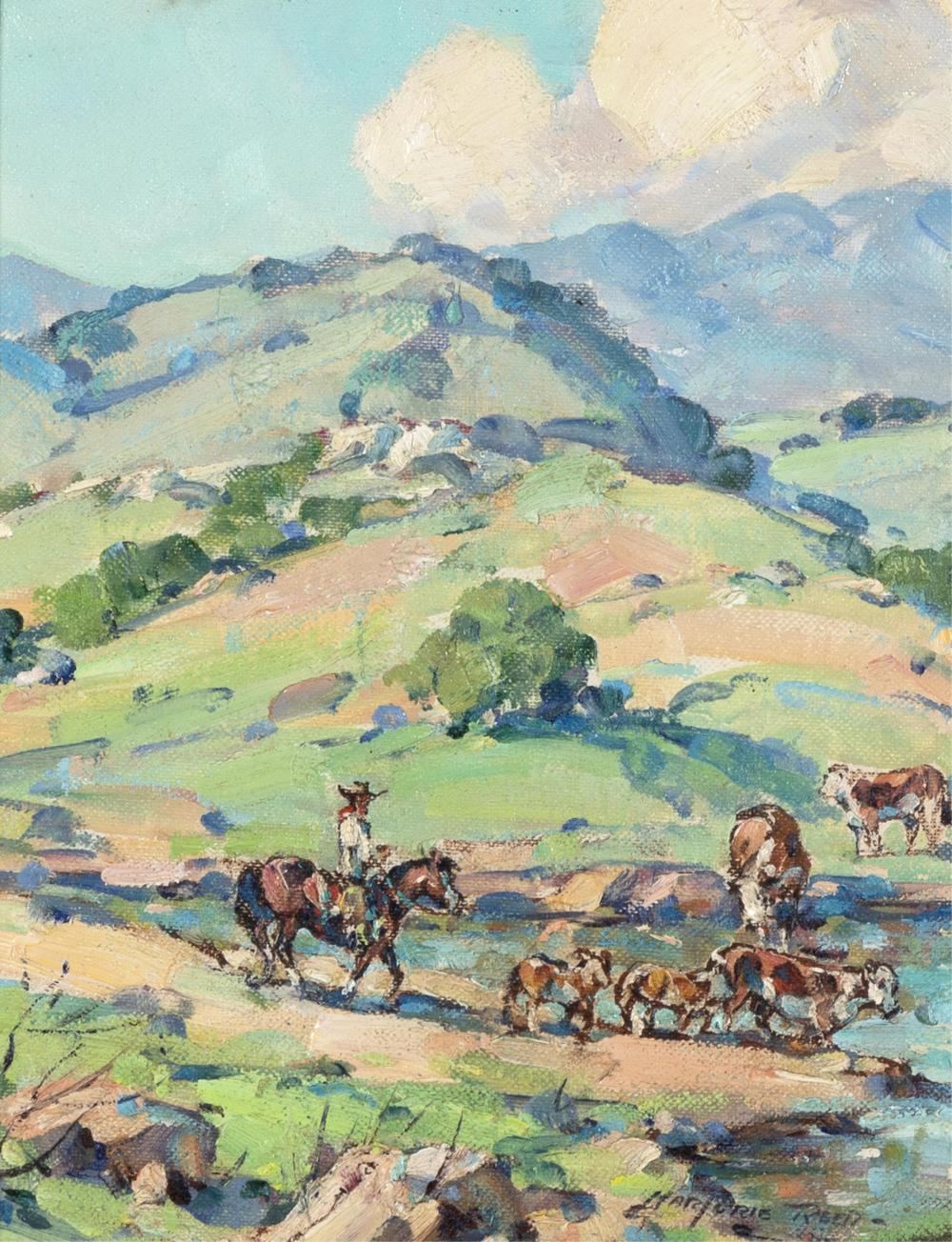 Marjorie Jane Reed, Sam Takes 'Em to Water (Apache Pass), ca. 1955)