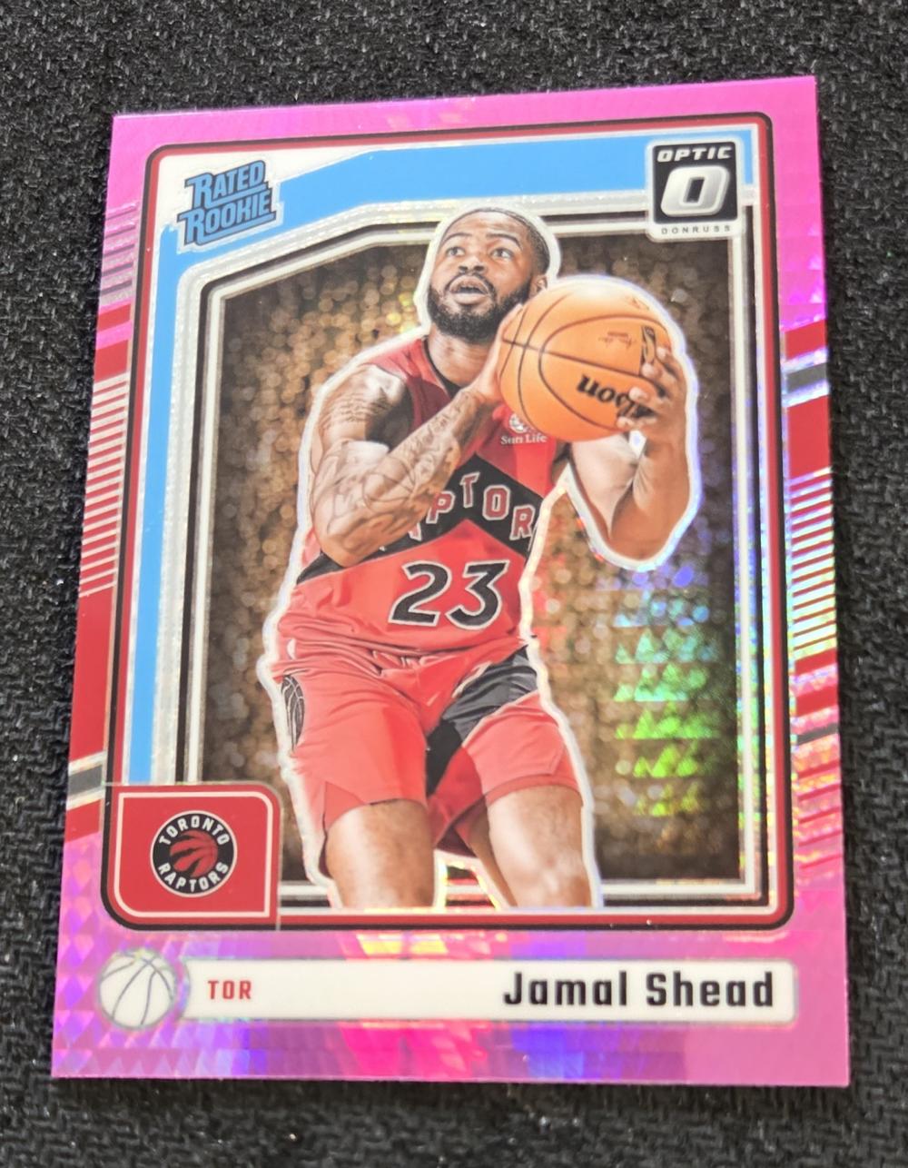 2024-25 DONRUSS OPTIC RR JAMAL SHEAD PINK HOLO