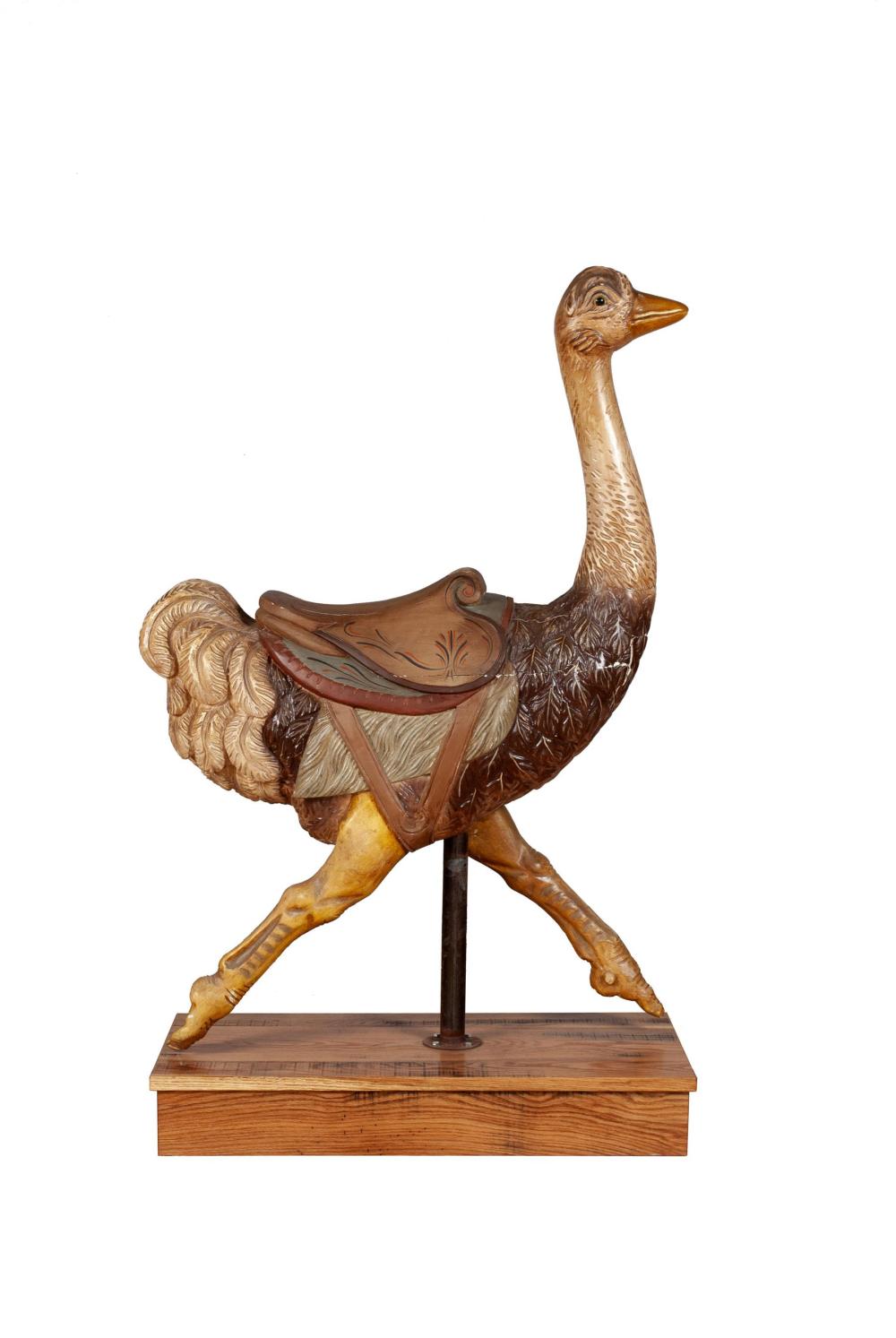OSTRICH CAROUSEL FIGURE
