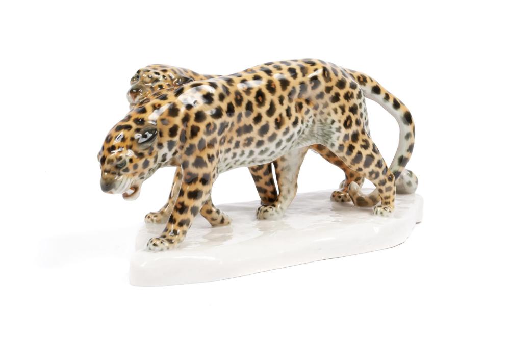 AFTER ETHA RICHTER FOR DRESDEN BY SCHWARZBURGER WERKSTATTEN (WORKSHOP) FOR PORZELLANKUNST PORCELAIN FIGURE GROUP