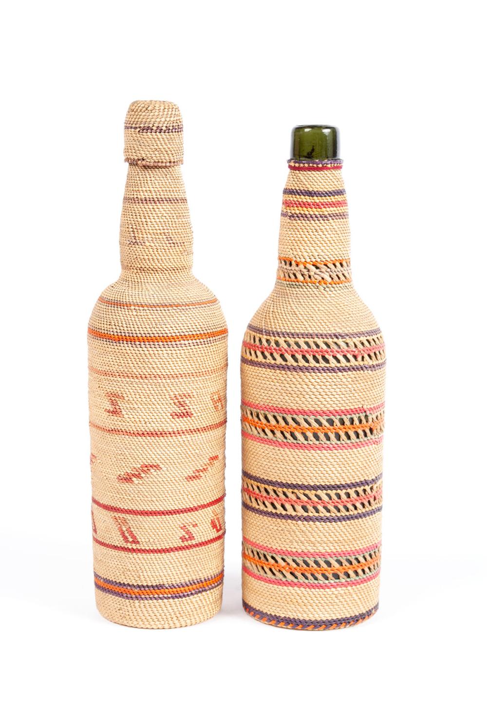 TWO NORTHERN CALIFORNIA BOTTLE BASKETS