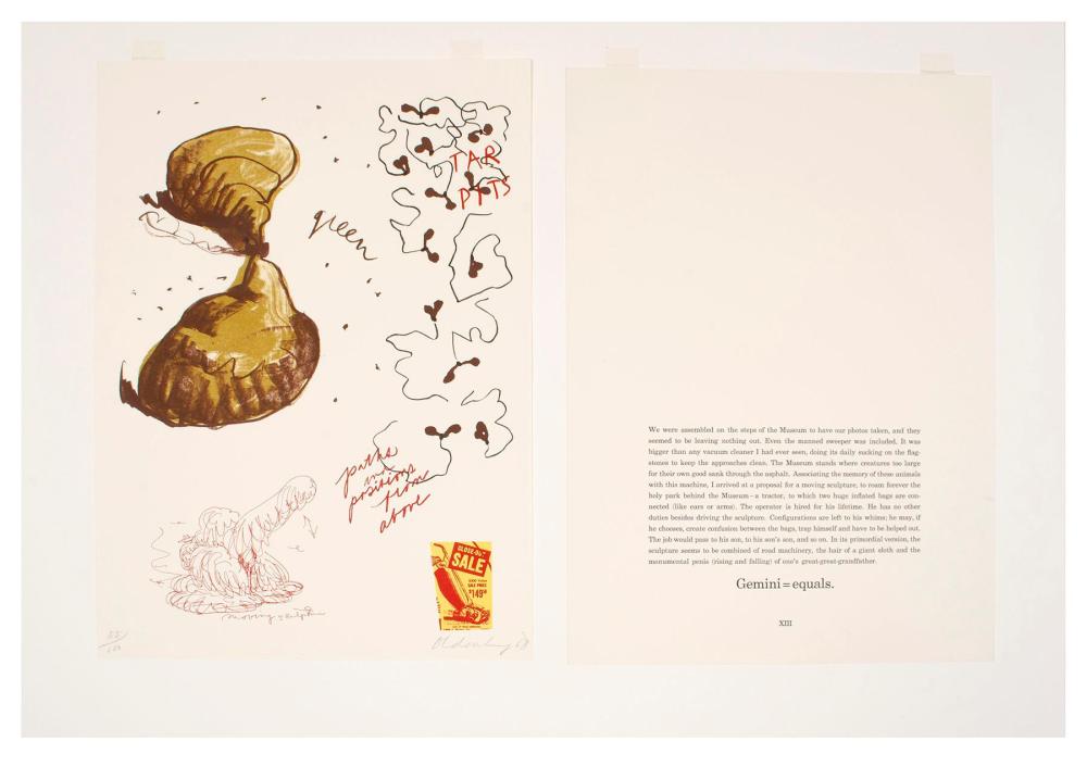 CLAES OLDENBURG (B.1929)