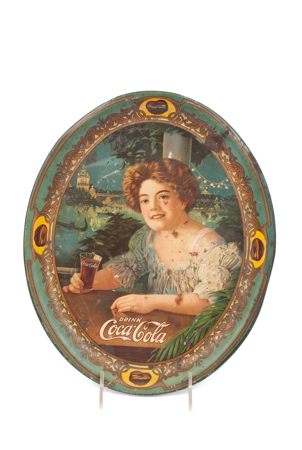 WORLD'S FAIR COCA-COLA TRAY