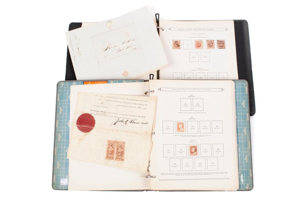 COLLECTION OF U.S. STAMPS AND COVERS
