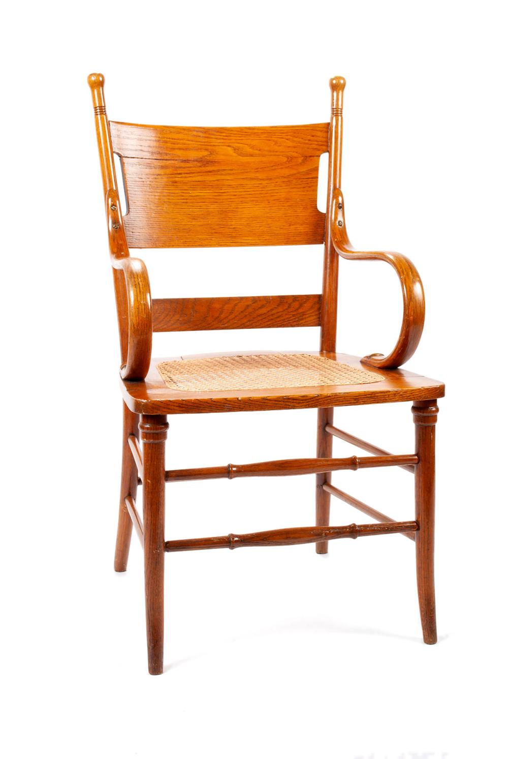 OAK ARMCHAIR