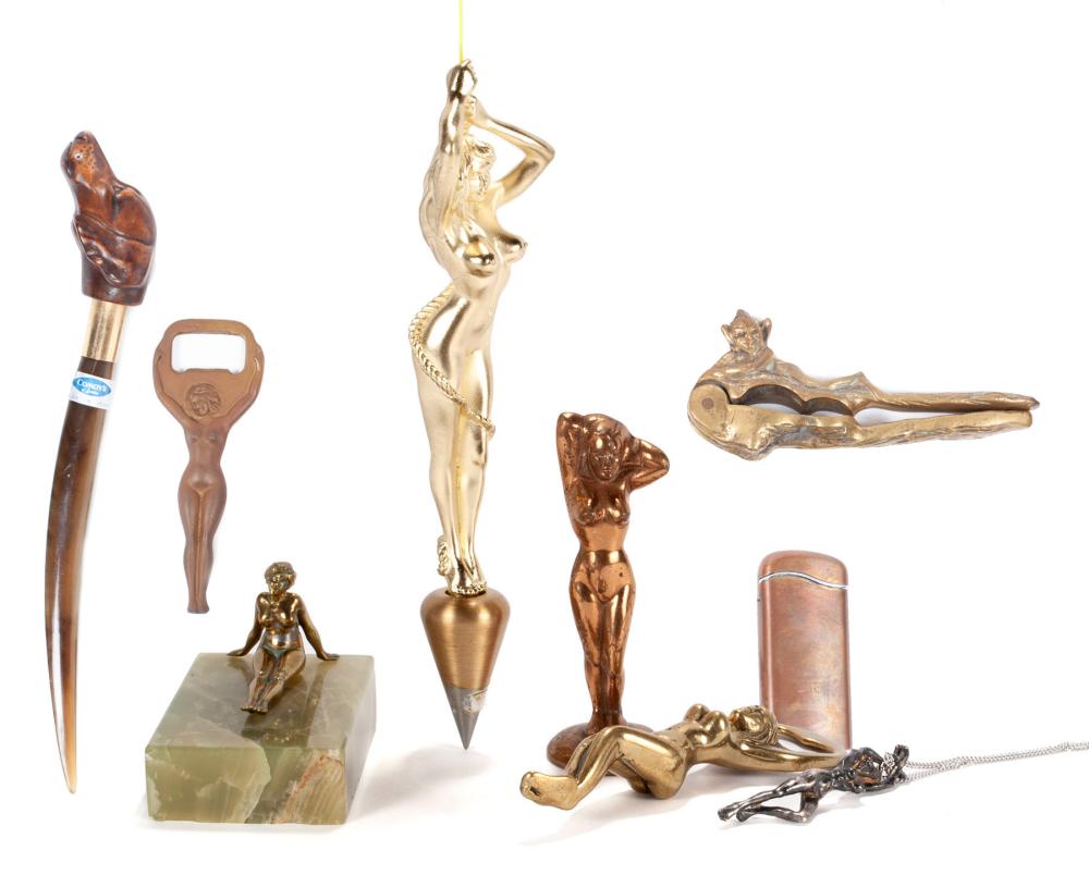 ASSORTMENT OF NUDE COLLECTIBLES