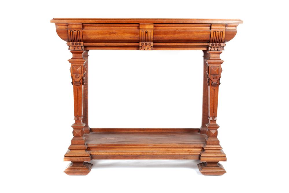 WALNUT DESSERT SERVER