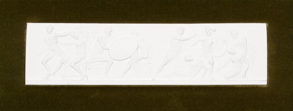 JOHN HENNING SCALED INTAGLIO FRIEZE PANEL