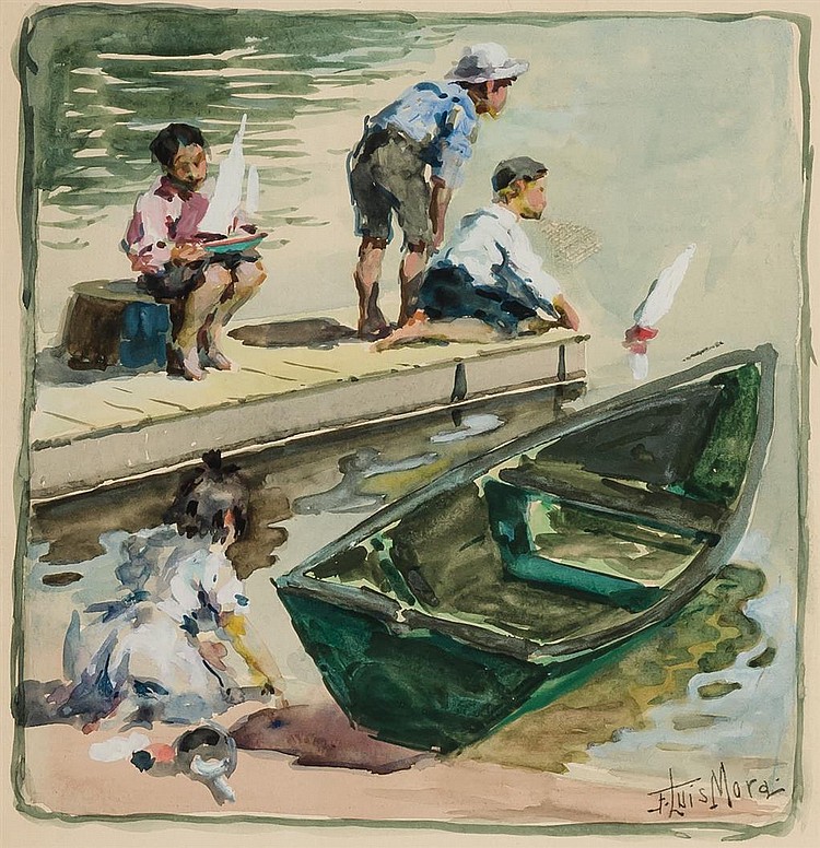 F. LUIS MORA, American (187... image