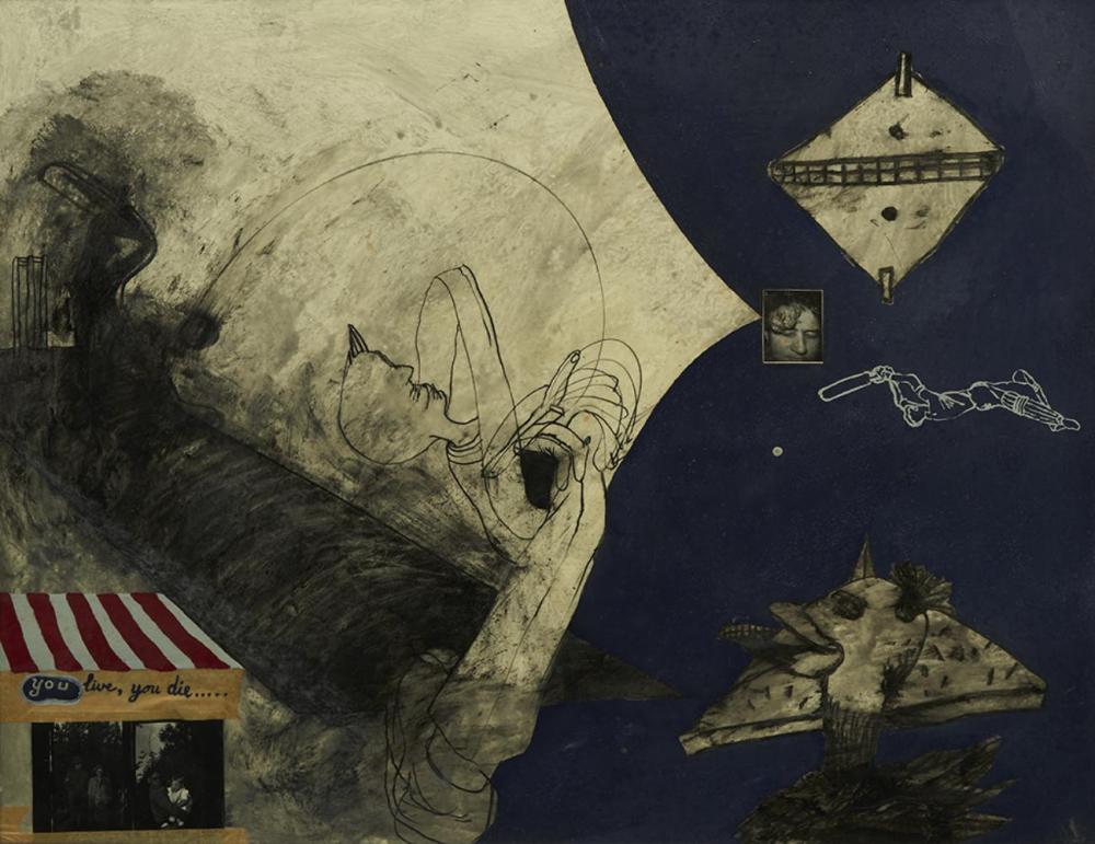 Gareth Sansom (b. 1939) Cricket Pictures #2, 1979