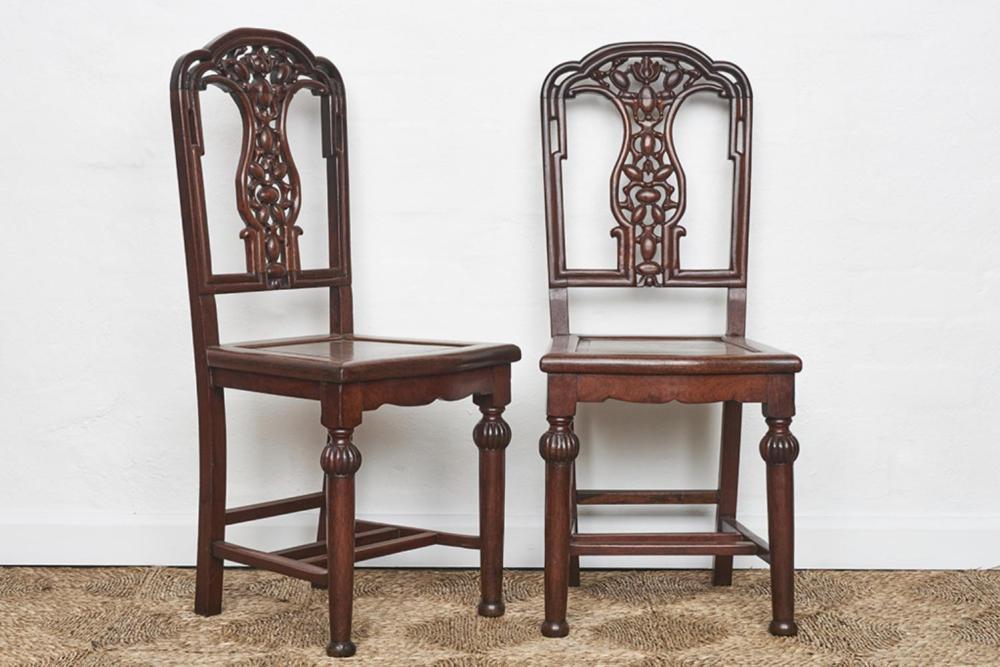 Pair of Chinese Rosewood Si... image