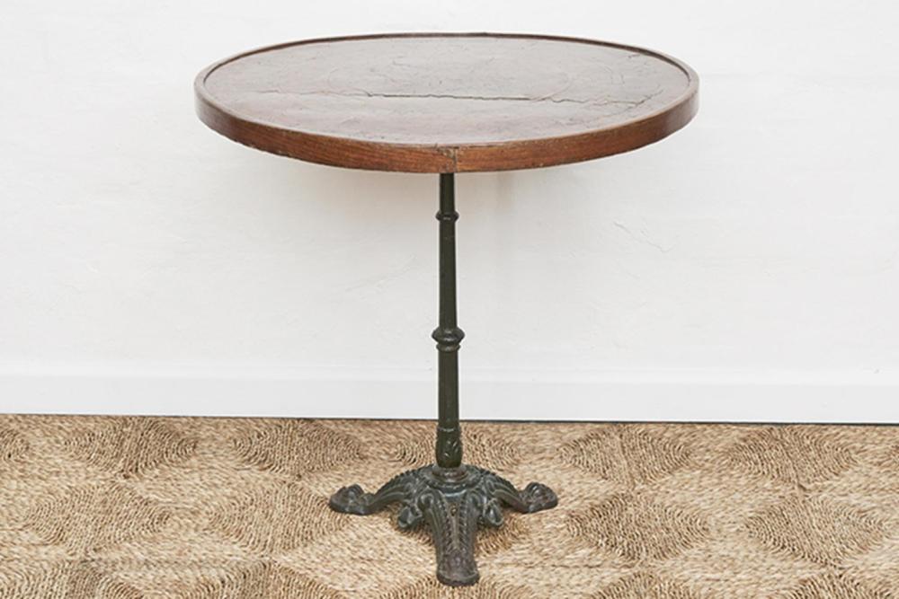 Amboyna and Marquetry Bistro Table c. 1820