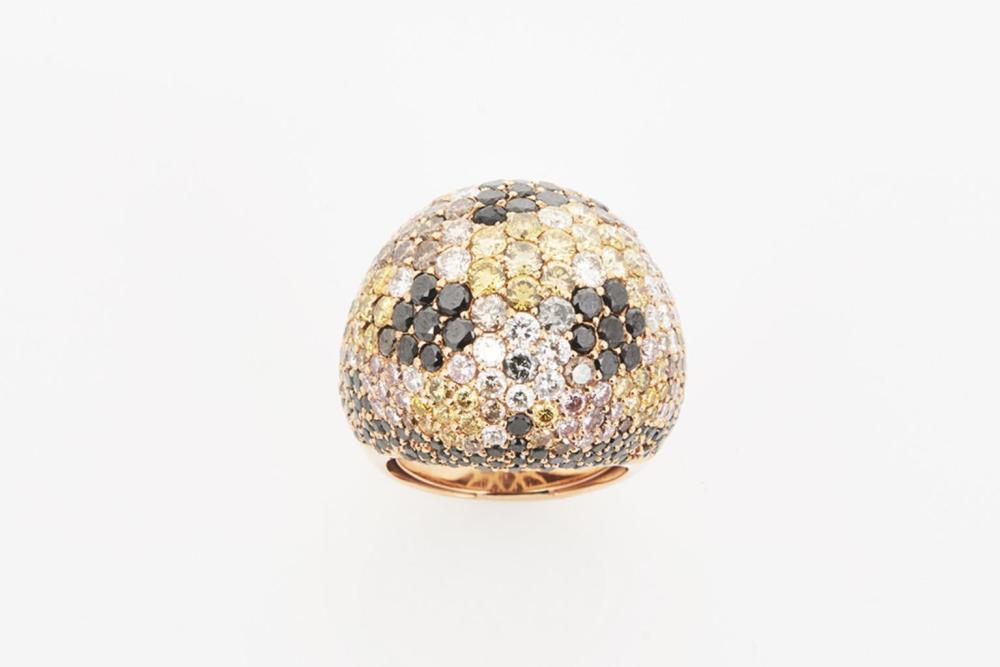 Bombe Multi-Colour Diamond Ring