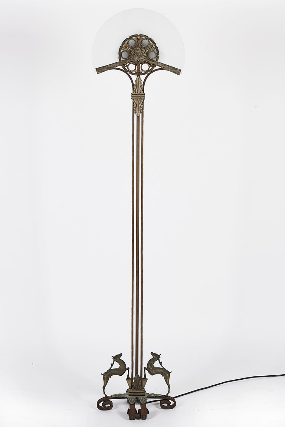 French Art Deco Floor Lamp image