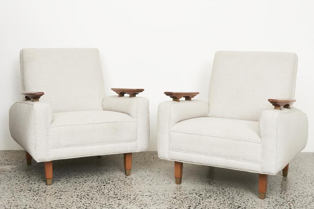 Pair of Lounge Armchairs image