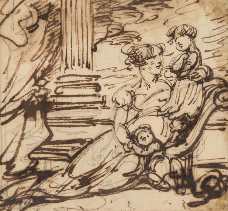 ATTRIBUTED TO FORTUNATO DURANTI (ITALIAN 1787-1863)