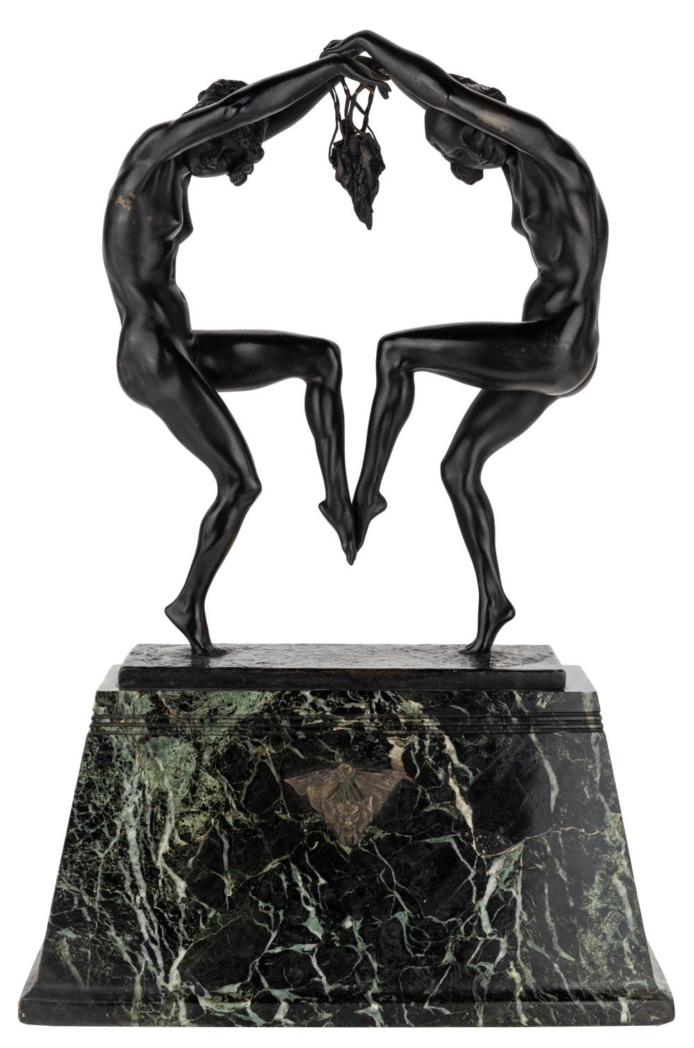 ART DECO SCULPTURE BY AURORE ONU CIRCA 1925