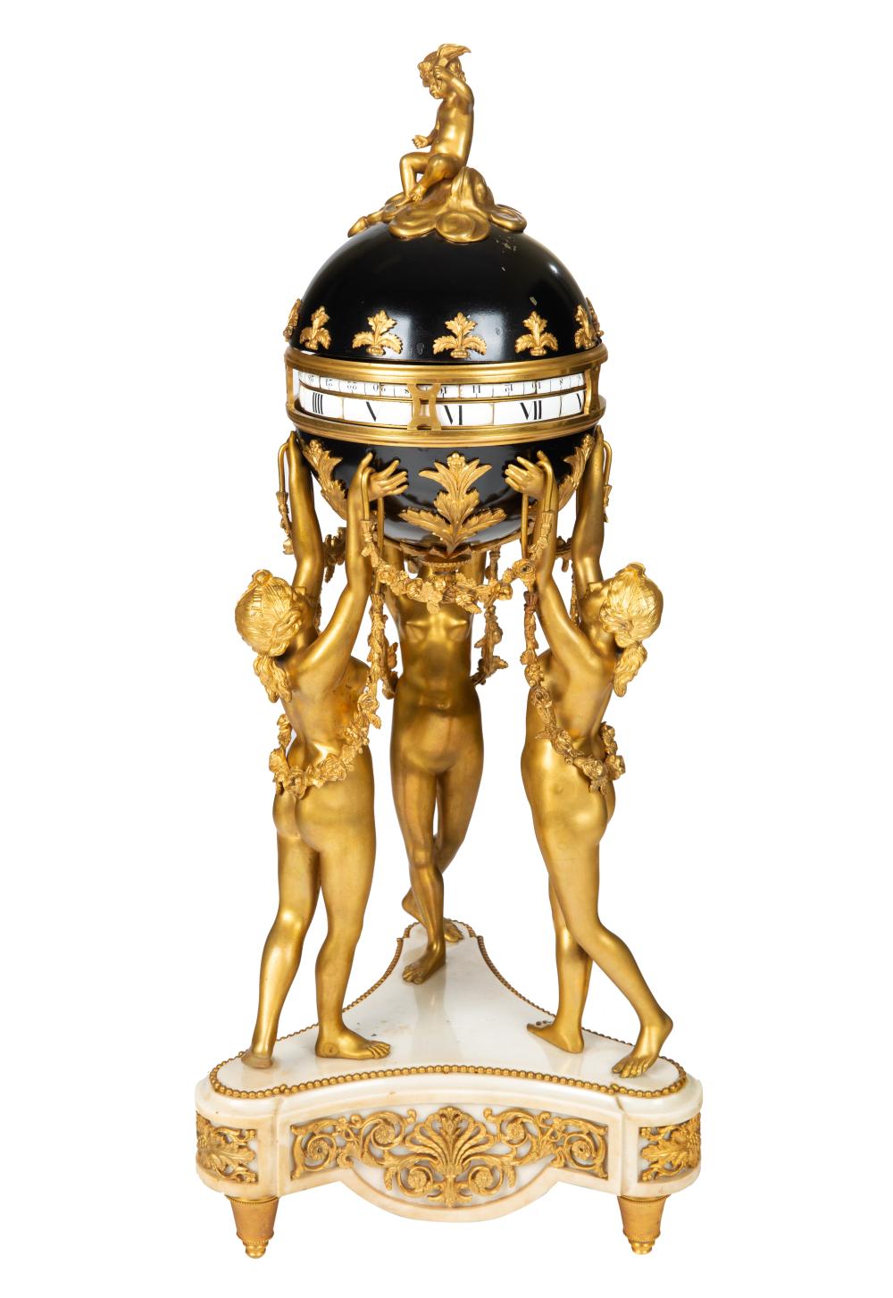 A FRENCH SAMUEL MARTI & CIE CLOCK