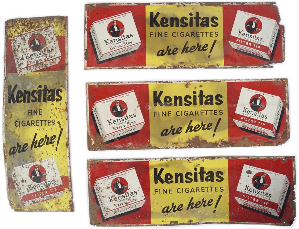kensitas cigarette Sold at Auction: KENSITAS FINE CIGARETTES ARE HERE!