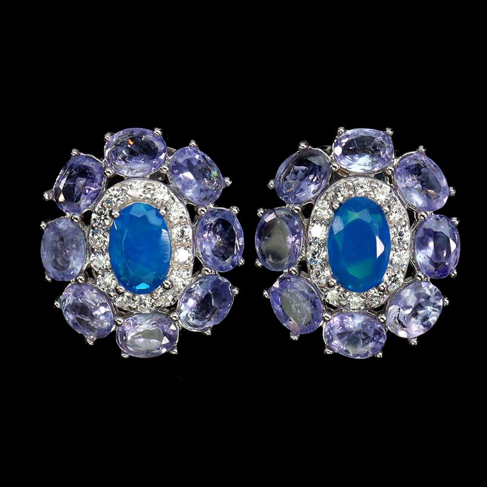 Natural Ethopian Blue Opal ... image