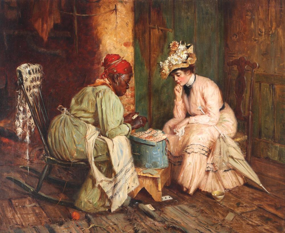 Harry Herman Roseland (American, 1867-1950), "The Veil of Futurity", 1902