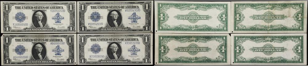 Lot of (4) Fr. 237. 1923 $1... image