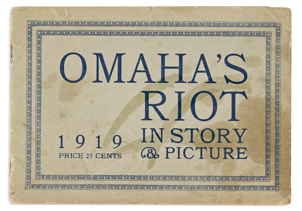 (CIVIL RIGHTS.) Omaha's Riot in Story and Picture.
