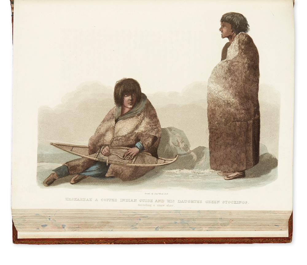 (ARCTIC.) Franklin, John. Narrative of a Journey to the Shores of the Polar Sea.