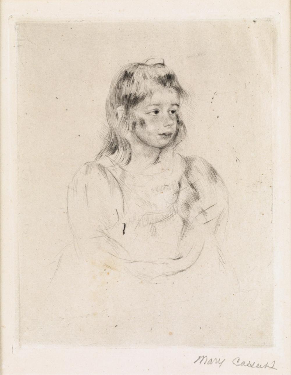 MARY CASSATT The Party Dress.