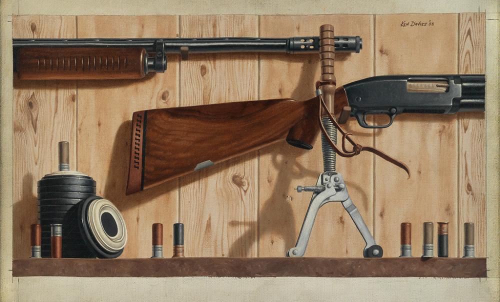 KENNETH DAVIES Guns and Ammo.