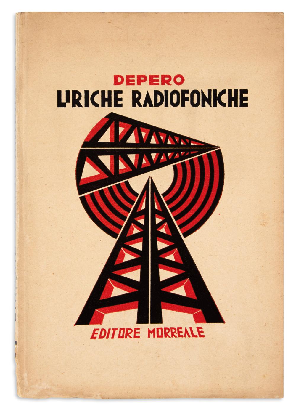 DEPERO, FORTUNATO / FUTURISM. Liriche Radiofoniche.