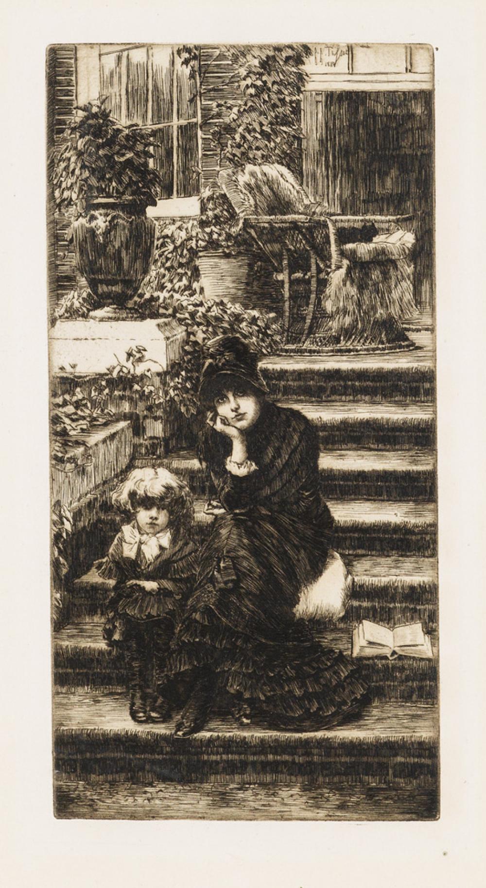 JAMES JACQUES TISSOT Rêverie.