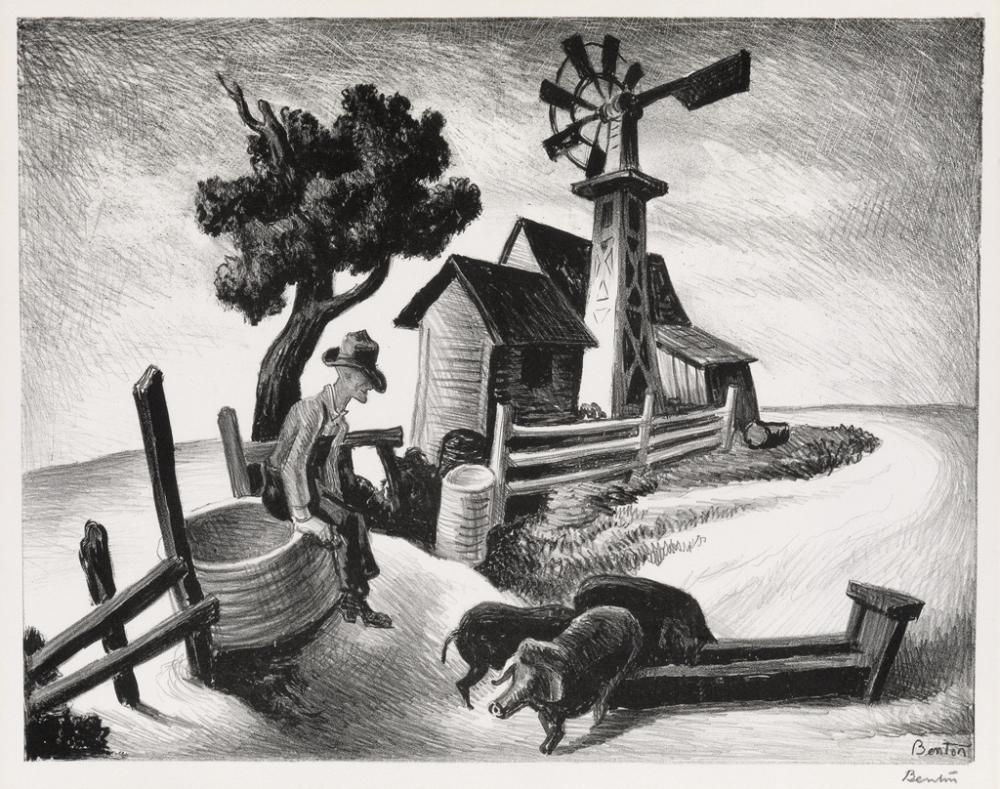 THOMAS HART BENTON Homestead.