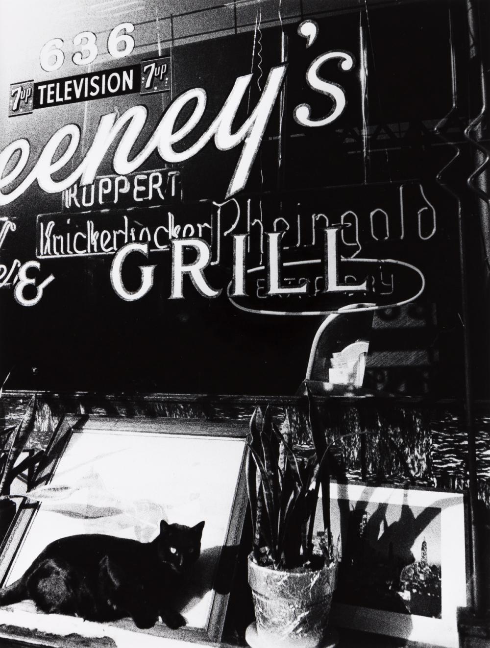 WILLIAM KLEIN (1928- ) Sweeney's, 3rd Avenue, from the New York portfolio.