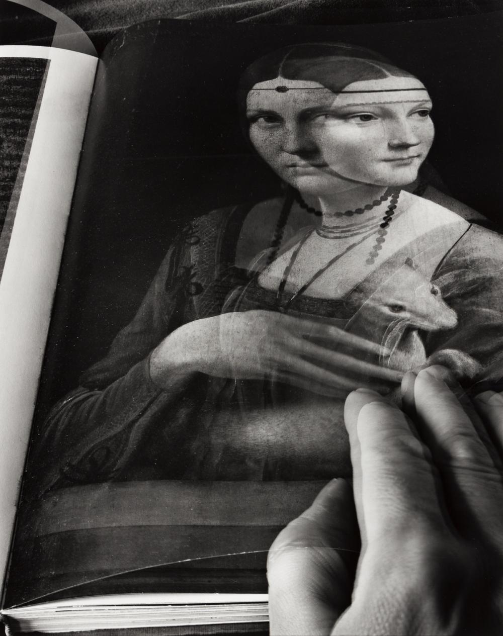 ABELARDO MORELL (1948- ) Book: Portraits by Da Vinci and School of Da Vinci.