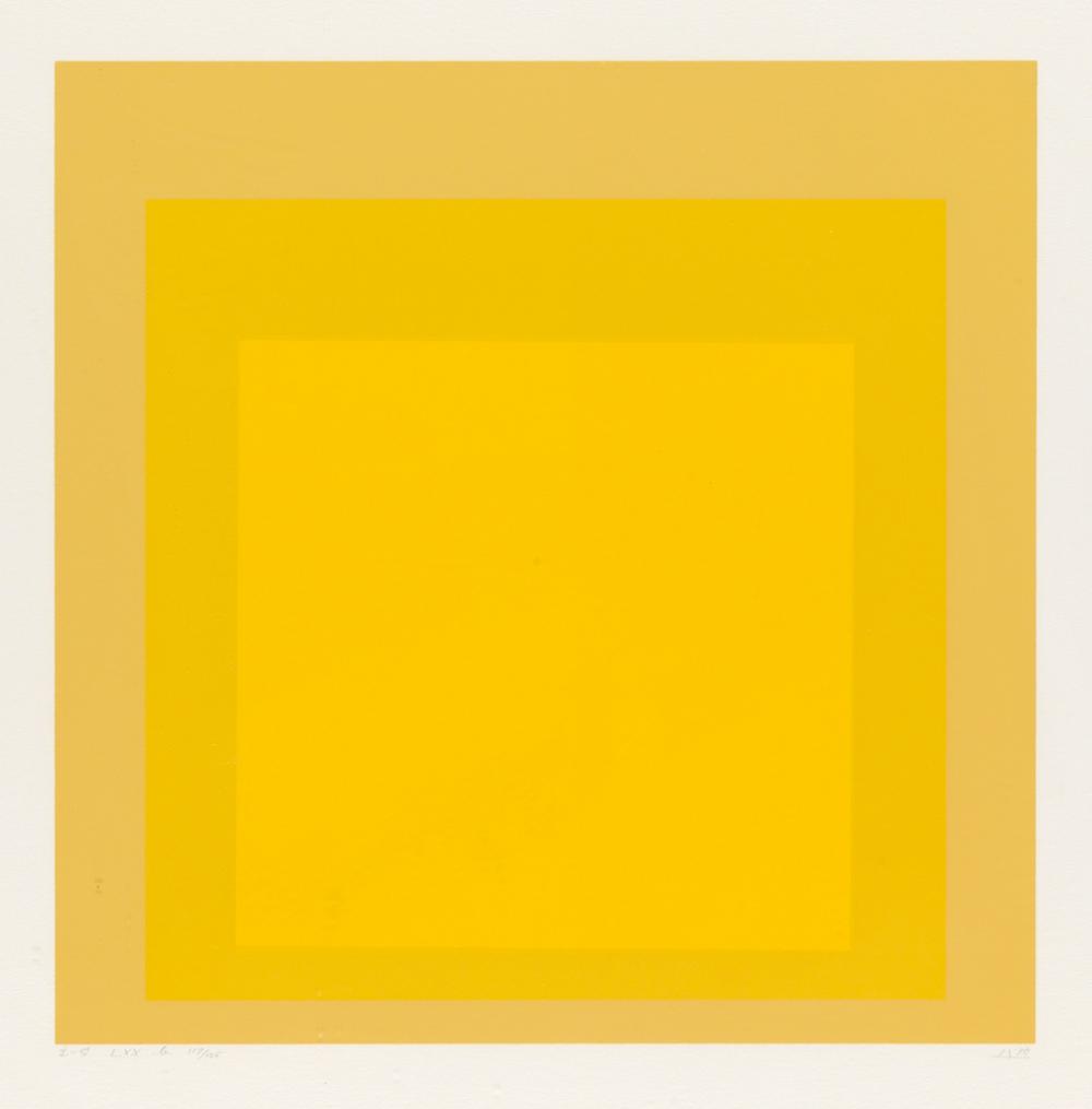 JOSEF ALBERS I-S LXX a * I-S LXX b.