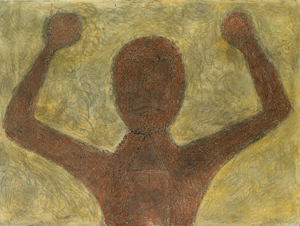 RUFINO TAMAYO Hombre frente al cielo.