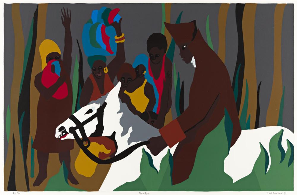 JACOB LAWRENCE (1917 - 2000) Dondon.