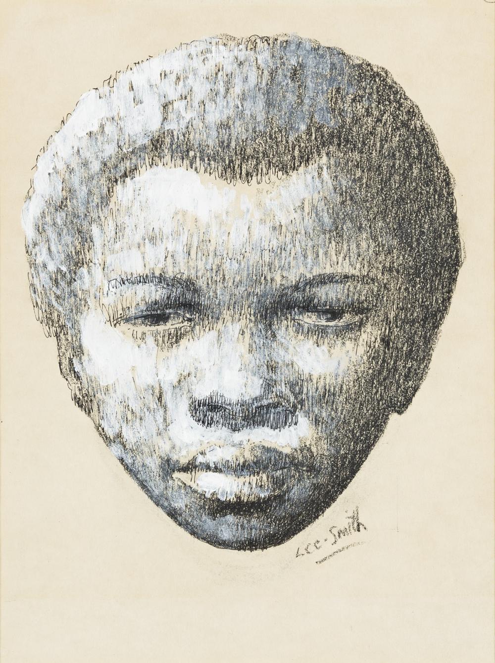 HUGHIE LEE-SMITH (1915 - 1999) Untitled (Portrait).