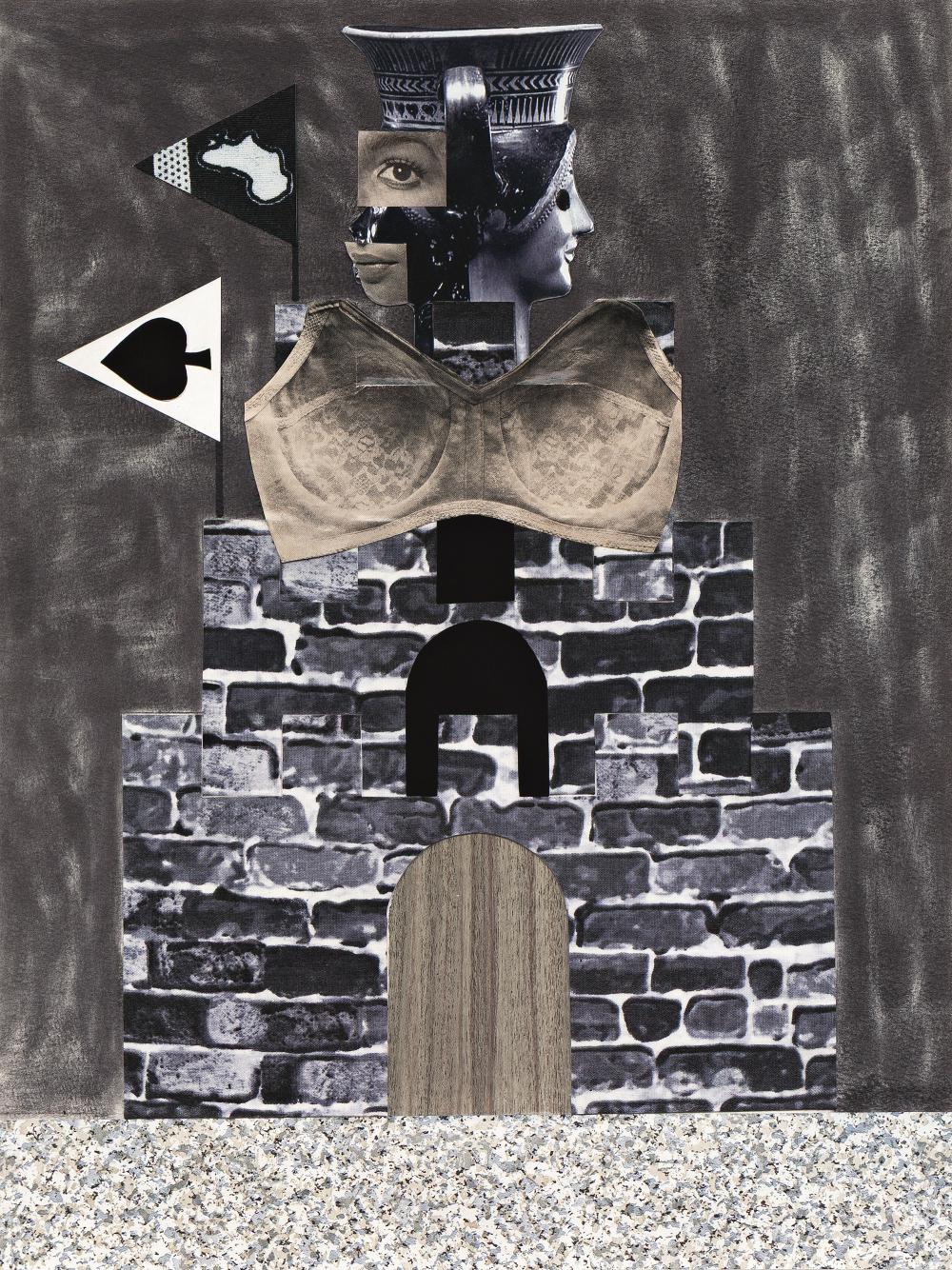 Derrick Adams (b. 1970), Countess N and Lizaveta Ivanovna (The Queen of Spades) (Edition A), 2015.
