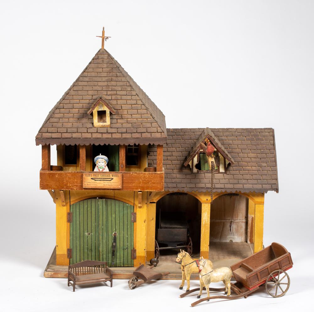 "Glen Falls Carriage Work" ... image