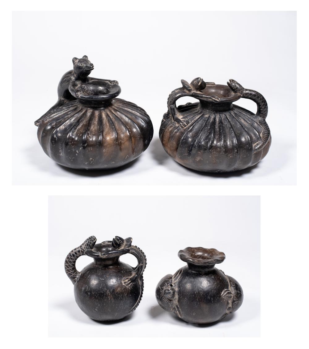 Four Mexican Figural Potter... image